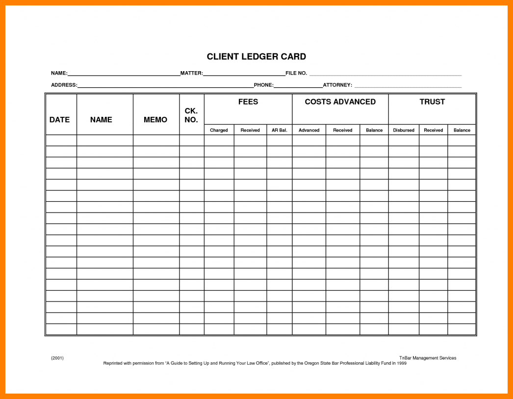 7+ Free Printable Accounting Ledger Sheets | Ledger Review - Free Printable Ledger Sheets