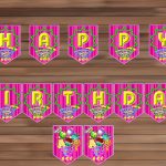 7 Images Of S Hopkins Birthday Party Printables | Prints | Pinterest   Shopkins Banner Printable Free
