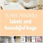 78 Free Printable Labels And Beautiful Tags – Tip Junkie   Fancy Labels Printable Free