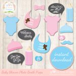 8 Best Images Of Free Printable Baby Shower Props Booth Kohler   Free Printable Baby Shower Photo Booth Props
