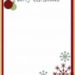 8+ Christmas Letter Templates Free Printable | Ledger Page | Xmas   Free Printable Christmas Letters