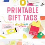 8 Colorful & Free Printable Gift Tags For Any Occasion!   Free Printable Birthday Tags