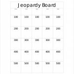8+ Free Jeopardy Templates   Free Sample, Example, Format Download   Free Printable Jeopardy Template