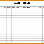 8+ Free Printable Accounting Ledger | Ledger Review   Free Cash Book Template Printable