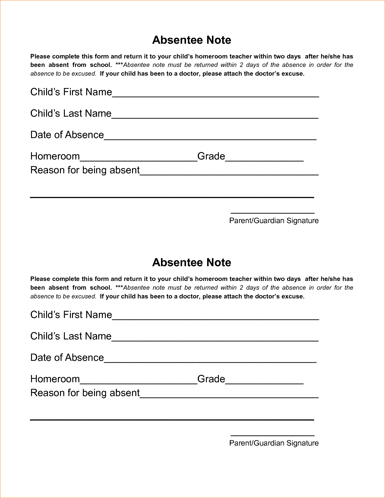 8 Free Printable Doctors Excuse For Workagenda Template Sample - Free Printable Doctors Excuse For School