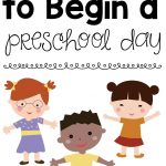 8 Songs To Begin A Preschool Day   Free Printable Song Posters! A   Free Printable Preschool Posters