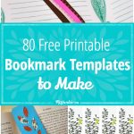 80 Free Amazing Bookmarks To Make {Free Printables} – Tip Junkie   Free Printable Blank Bookmarks
