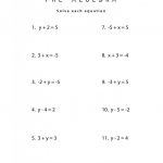 8Th Grade Pre Algebra Worksheet Grade Math Worksheets 8Th Grade Pics   Free Printable 8Th Grade Algebra Worksheets