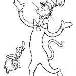 9 Pics Of Free Printable Coloring Pages Big Cat In The Hat   Cat   Free Printable Cat In The Hat Pictures