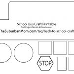 99+ Free Printable School Bus Craft Template A Teaching Tips School   Free Printable School Bus Template