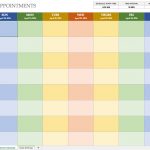 99+ Tag Appointment Sheet Template Excel Appointment Reminder   Free Printable Weekly Appointment Sheets