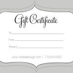 A Cute Looking Gift Certificate | S P A | Pinterest | Free Gift   Free Printable Photography Gift Certificate Template