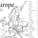 A European Learning Adventure | Printables/downloads | European Map   Free Printable Maps For Kids