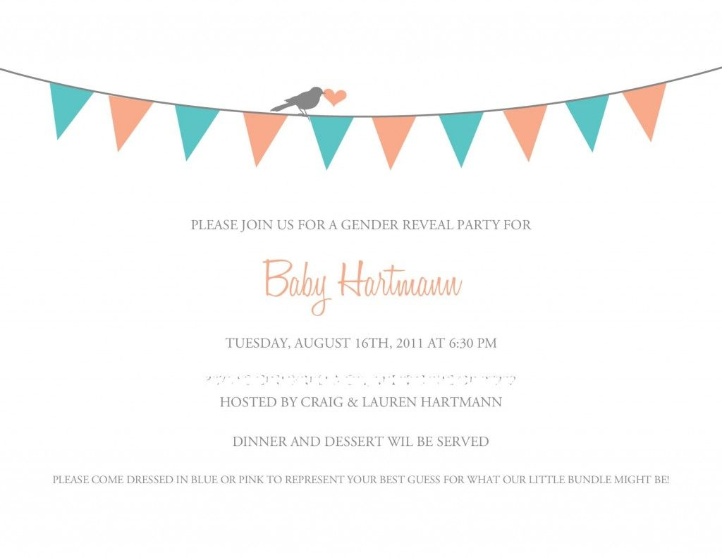 A Free Printable Invite For Your Gender Reveal Party | Printables - Free Printable Gender Reveal Invitations