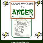 A Lesson For Children On Anger (From James 1:19 21) – Cheri Gamble   Free Printable Bible Lessons For Toddlers