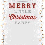 A Merry Little Party   Free Printable Christmas Invitation Template   Free Printable Religious Christmas Invitations