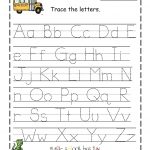 Abc Traceable Tracing Alphabet Kiddo Shelter Abc Traceable Sheets   Free Printable Preschool Worksheets Tracing Letters