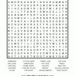 Activity Idea: Distract Yourself With Puzzles! These Are Free, Easy   Word Search Free Printable Easy