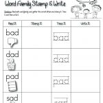 Ad Family Worksheets For Family Theme Preschool And Family   Free Printable Word Family Worksheets For Kindergarten