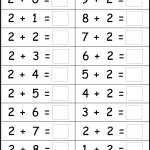 Addition Facts   8 Worksheet | Printable Worksheets   Free Printable Math Addition Worksheets For Kindergarten