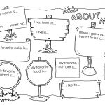 All About Me Coloring Pages To And Print For Free | Beginning Of   Free Printable All About Me Poster