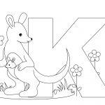Alphabet Coloring Pages Preschool – With Kindergarten Also Childrens   Free Printable Alphabet Letters Coloring Pages