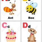 Alphabet Printable Flashcards Collection With Letter A,b,c,d   Free Printable Alphabet Flash Cards
