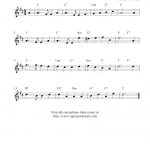 America The Beautiful, Free Alto Saxophone Sheet Music Notes   Free Printable Alto Saxophone Sheet Music