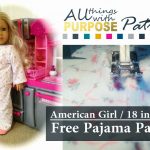 American Girl Doll Free Pajamas Pattern   American Girl Doll Clothes Patterns Free Printable