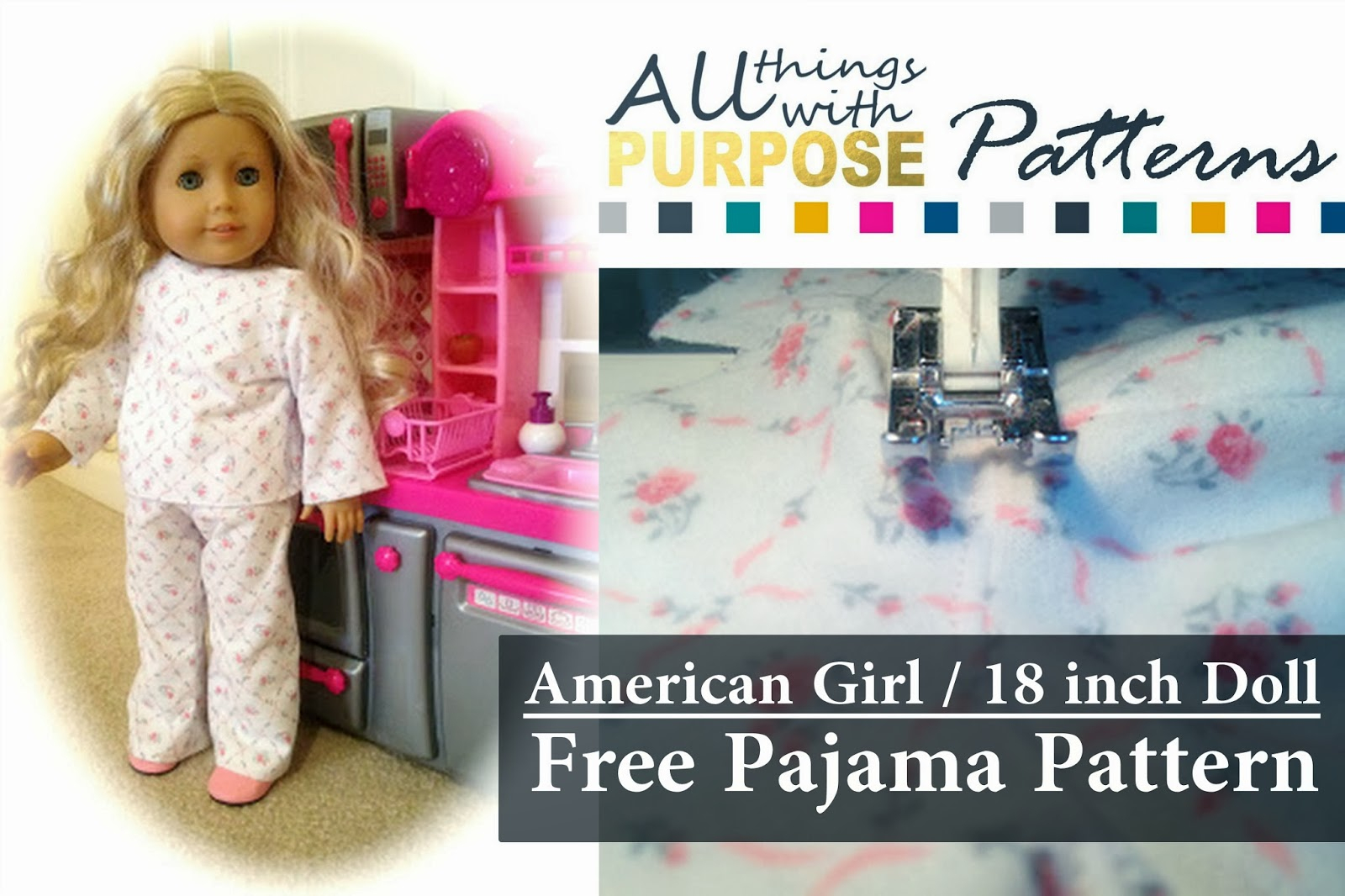 American Girl Doll Free Pajamas Pattern - American Girl Doll Clothes Patterns Free Printable