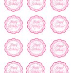 American Girl Free Cupcake Toppers Printable | These Could Also   Cupcake Flags Printable Free