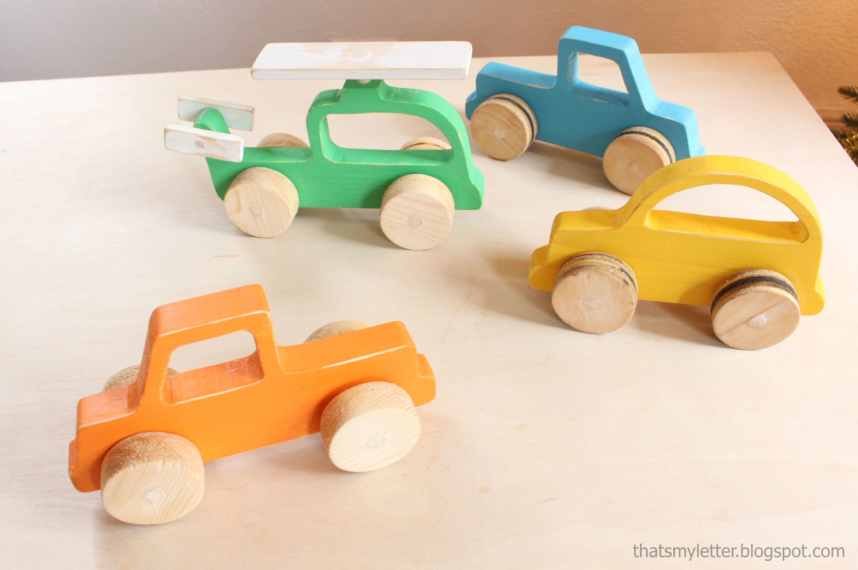 Ana White | Wood Push Car, Truck And Helicopter Toys - Diy Projects - Free Wooden Toy Plans Printable