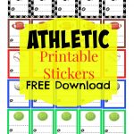 Andrea Nicole: *free Printable Athletic Practice/games Tracker For   Free Printable Sports Posters
