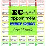Andrea Nicole: *free Printable Ec Inspired Appointment Planner   Free Printable Appointment Planner