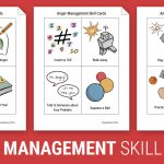 Anger Management Skill Cards (Worksheet) | Therapist Aid   Free Printable Anger Management Activities