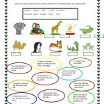 Animals | Free Esl Worksheets | Teachers Resources | Pinterest   Free Printable Esl Resources