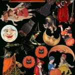 Artfully Musing: Free Vintage Halloween Collage Sheet   Happy   Free Printable Vintage Halloween Images