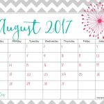 August 2017 Calendar Printable Cute | Hauck Mansion   Free Printable August 2017