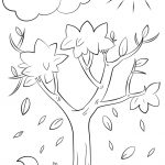 Autumn Tree Coloring Page | Free Printable Coloring Pages   Free Printable Coloring Pages Fall Season