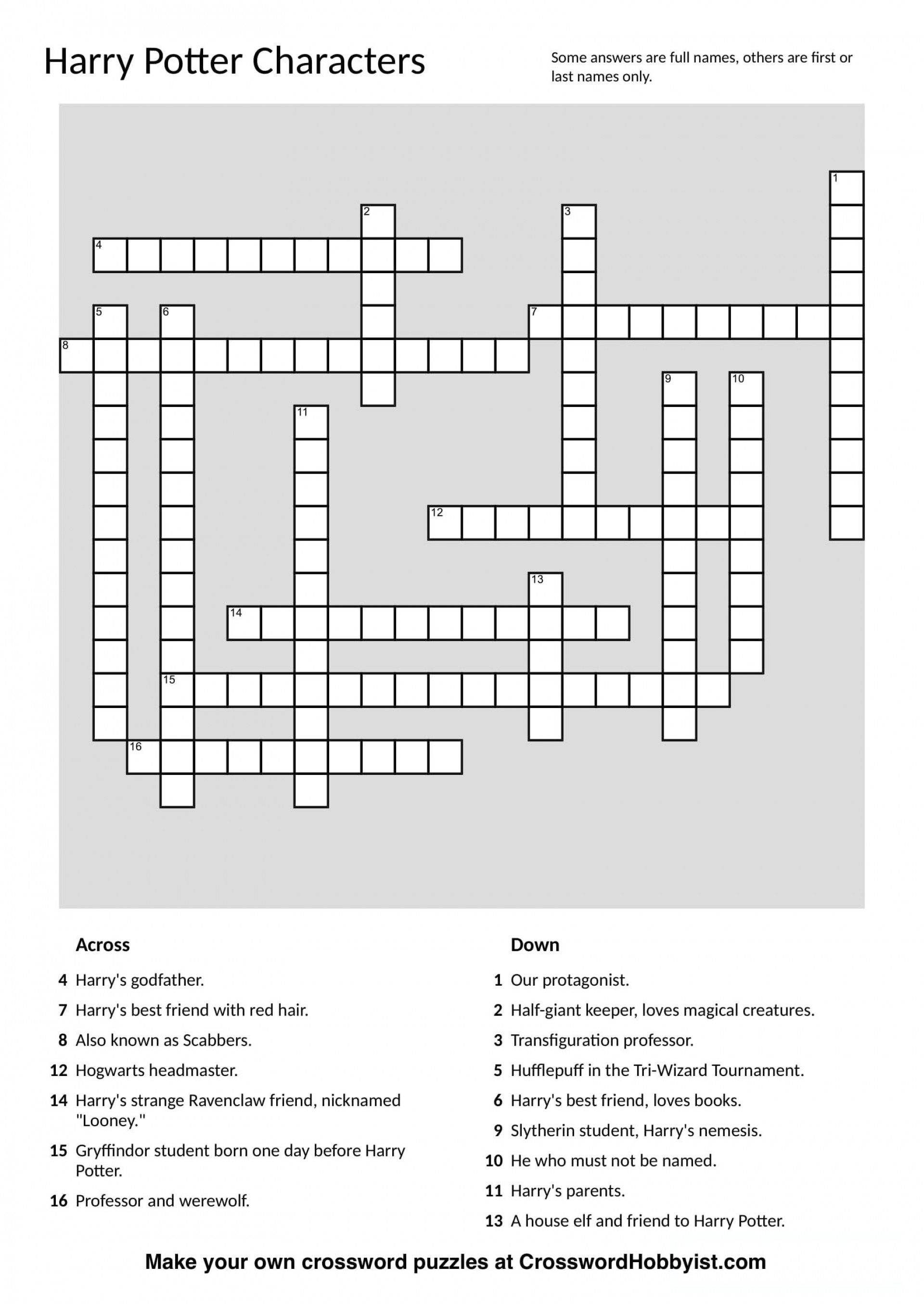 Awesome Crossword Puzzle Make Your Own ~ Themarketonholly - Make Your Own Crossword Puzzle Free Printable