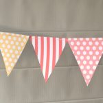 Baby Shower |   Baby Shower Bunting Free Printable