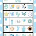 Baby Shower Bingo Cards   Printable Baby Shower Bingo Games Free
