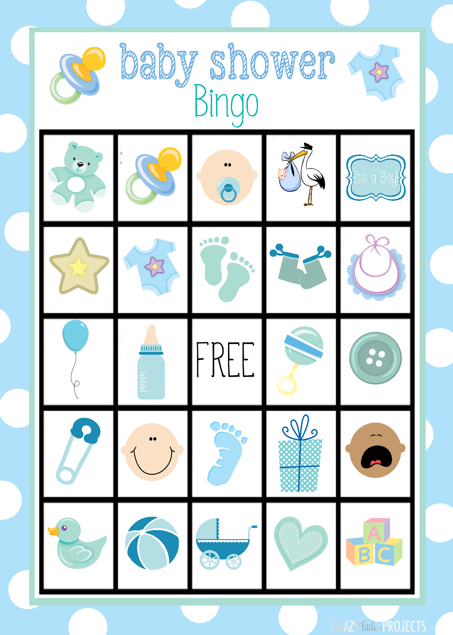 Baby Shower Bingo Cards | Share Your Craft | Baby Shower Bingo, Baby - 50 Free Printable Baby Bingo Cards