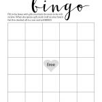 Baby Shower Bingo Printable Cards Template | Baby Shower | Baby   Baby Bingo Free Printable Template