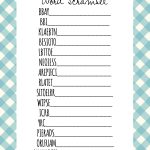 Baby Shower Games Word Scramble   Frugal Fanatic   Free Printable Baby Shower Games