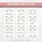 Baby Shower Signs Printable   Image Cabinets And Shower Mandra   Free Printable Baby Shower Table Signs