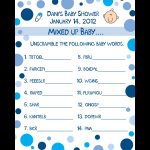 Baby Shower Word Scramble Game | Kiddo Shelter   Free Printable Baby Shower Word Search