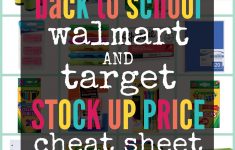 Back To School Sales – Free Printable Coupons For School Supplies At Walmart