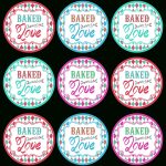 Baked With Love Printable Tags A Gift To You!   The Cottage Market   Free Printable Baking Labels