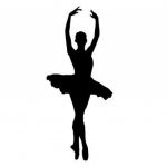 Ballerina Silhouette Printable At Getdrawings | Free For Within Free   Free Printable Ballerina Silhouette